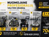 Trinkelių plovimas Kaune Įrangos nuoma Aukšto