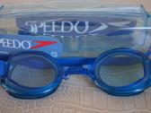 Speedo Splasher mėlyni plaukimo akiniai su dėklu