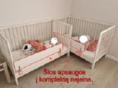 Ikea lovelė vaikams Gulliver - nuotraukos Nr. 2