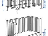 Ikea lovelė vaikams Gulliver - nuotraukos Nr. 3