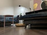 Dizainerinė sofa su pufu (modulinis komplektas) - nuotraukos Nr. 3