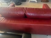 Itališka natūralios odos sofa - nuotraukos Nr. 8