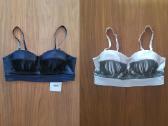 Subtiliai zaismingo dizaino crop top liemene