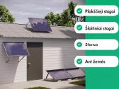 Saulės modulių montavimas 15-60 laipsnių - nuotraukos Nr. 4