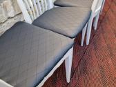Vintažinės mid century autorinės kėdės "Asko" - nuotraukos Nr. 4