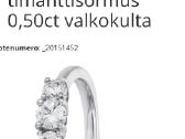 750 sertifikuotas žiedas su 0,50 ct briliantais - nuotraukos Nr. 17