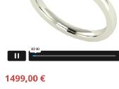 750 sertifikuotas žiedas su 0,50 ct briliantais - nuotraukos Nr. 19