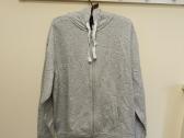 H&m pilkas džemperis su užtrauktuku (Relaxed Fit)