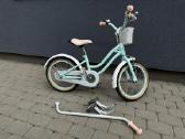 Vaikiškas dviratis Heart Bike 16", mėtų spalvos