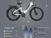 Samebike RS-a01 Plus 750w elektrinis dviratis - nuotraukos Nr. 10