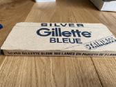 Vintage Gillette Silver Blue Razor Blades - nuotraukos Nr. 3