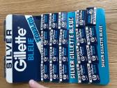 Vintage Gillette Silver Blue Razor Blades