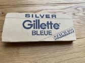 Vintage Gillette Silver Blue Razor Blades - nuotraukos Nr. 2