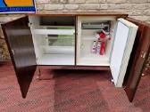 Vintažinis mid century gėrimų šaldytuvas su baru - nuotraukos Nr. 29