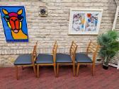 Vintažinės mid century bukmedžio kėdės - nuotraukos Nr. 3