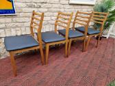 Vintažinės mid century bukmedžio kėdės - nuotraukos Nr. 6