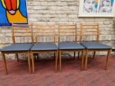 Vintažinės mid century bukmedžio kėdės - nuotraukos Nr. 9