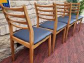 Vintažinės mid century bukmedžio kėdės - nuotraukos Nr. 12