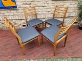 Vintažinės mid century bukmedžio kėdės - nuotraukos Nr. 14