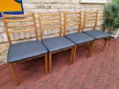 Vintažinės mid century bukmedžio kėdės - nuotraukos Nr. 28