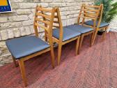 Vintažinės mid century bukmedžio kėdės - nuotraukos Nr. 30