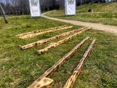 Lauko žaidimų Cornhole,golfo kopėtėlių,jenga nuoma - nuotraukos Nr. 18