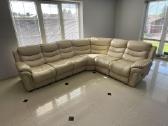 Odinė kampinė sofa - lova