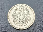 1 markė 1878m. Vokietija sidabras - nuotraukos Nr. 2