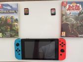 Nintendo Switch, + 2 žaidimai