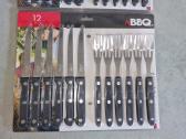 2 komplektai Bbq stalo įrankių (po 12 vnt.) nauji - nuotraukos Nr. 2