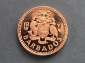 Barbadosas 1973 1 cent Proof - nuotraukos Nr. 2