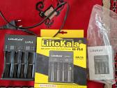 Liitokala Lii-pl4 4 lizdų baterijų įkroviklis