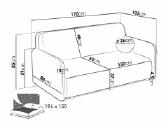 Parduodu lova sofa - nuotraukos Nr. 5