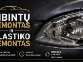 Bamperiu zibintu plastiko virinimas remontas.