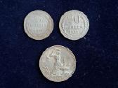 11 vnt. sovietinių kapeikų 1922-1957m.