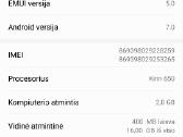 Huawei P9 Lite telefonas + micro usb pakrovėjas - nuotraukos Nr. 2