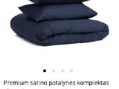 200x150 pilkos spalvos Satino patalynė