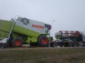 Kombainų transportavimas, žemagrindis tralas - nuotraukos Nr. 4