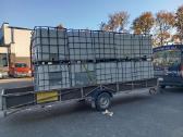 Ibc, toninės talpos, maistinės 1000 ltr. bačkos.