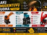 Šakų Smulkintuvų Nuoma Kaune