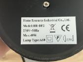 Stalo sviestuvas E14 su LED lempute. - nuotraukos Nr. 2