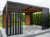 Modernios metalinės sodo pavėsinės - nuotraukos Nr. 2