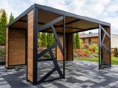 Modernios metalinės sodo pavėsinės - nuotraukos Nr. 3