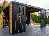 Modernios metalinės sodo pavėsinės - nuotraukos Nr. 5
