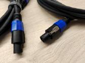 Speakon kolonėlių audio laidai kabeliai 5m 2vnt - nuotraukos Nr. 2