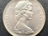 1 doleris 1967m. Kanada sidabras - nuotraukos Nr. 4