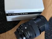 Sigma 24-70mm f2.8 Dg Canon - nuotraukos Nr. 2