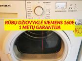 Rūbų džiovyklė Siemens su 1 Metų Garantija