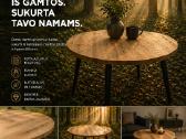 Ąžuolinis staliukas - nuotraukos Nr. 6