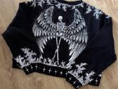 Skeletas su sparnais džemperis
